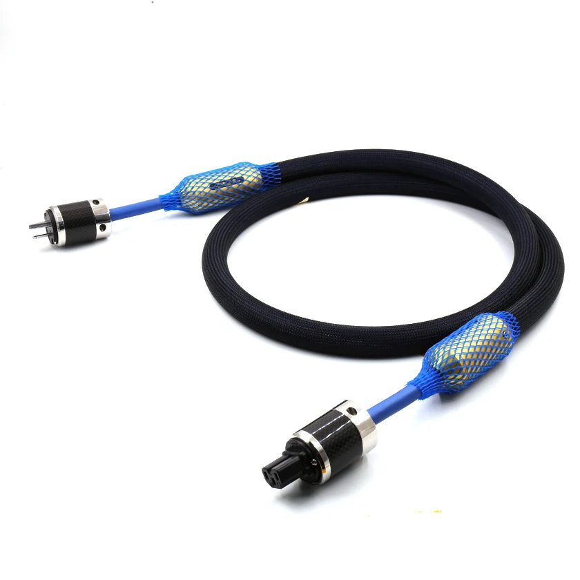 

DHL Free shipping moonsaudio 25th G7 EMPRESS Ruby Double Crown power cable with power plug connector