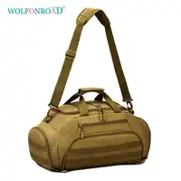 WOLFONROAD Men Sport Fitness Bag Handbag Multifunction Gym Bags Shoes Storage Outdoor Travel Military Tactical Backpack L-SHZ-91