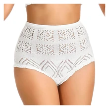 Kinnit вязаный купальник бикини Низ вязаный купальник трусы хлопковые брюки с высокой талией