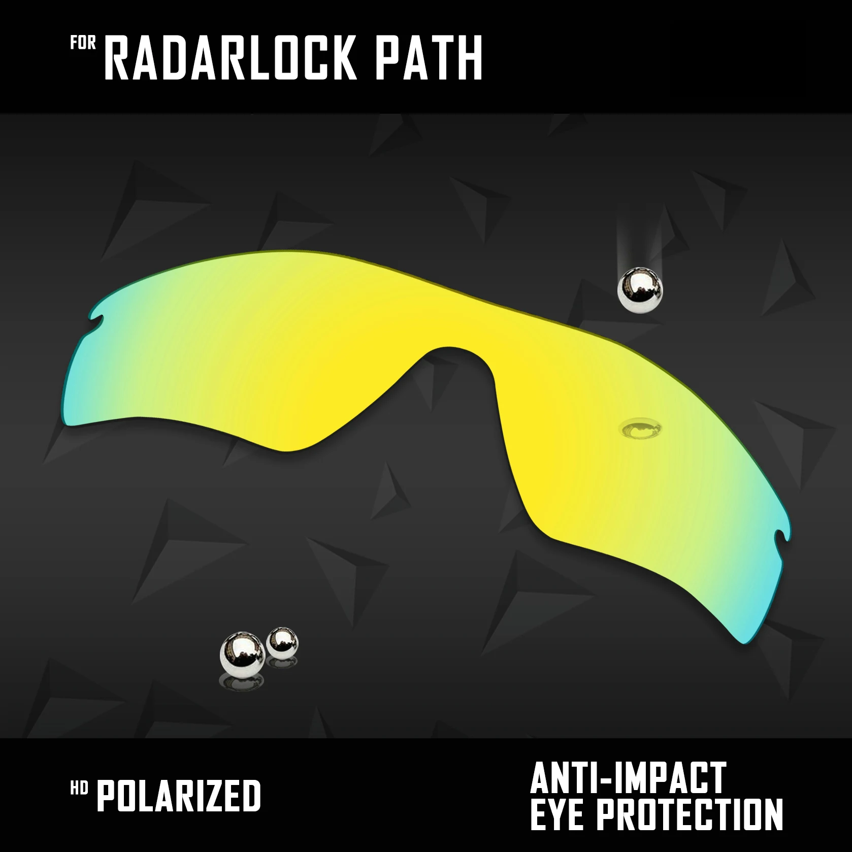 OOWLIT Lenses Replacements For Oakley RadarLock Path OO9181 Sunglasses Polarized - Multi Colors