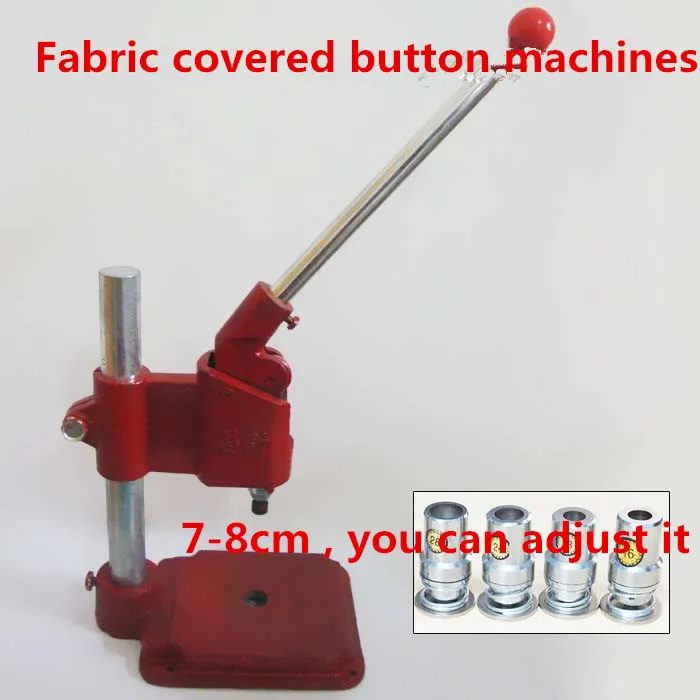Fabric Covered Button Strong Press Machine Handmade with Solid Handle