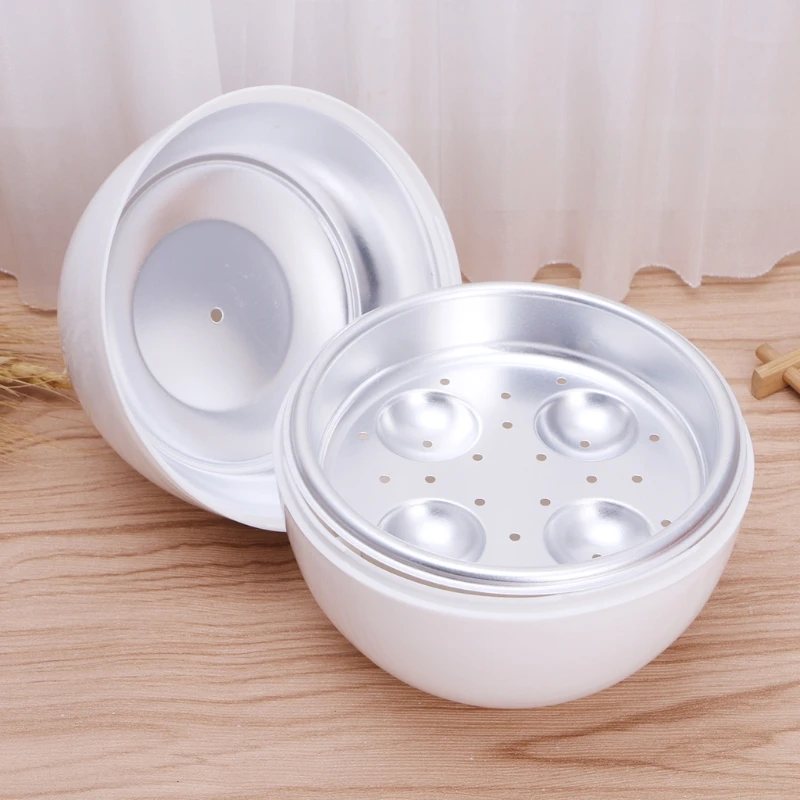 

Microwave Egg Steamer Boiler Cooker Easy Quick 5 Minutes Hard Or Soft Boiled