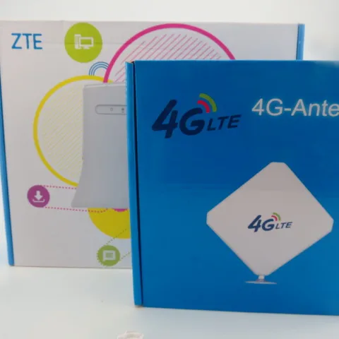 Роутер 4G WiFi ZTE MF283 + с SMA разъемом антенный усилитель 35dBi LTE антенны Dual Mimo|zte mf283|4g lte