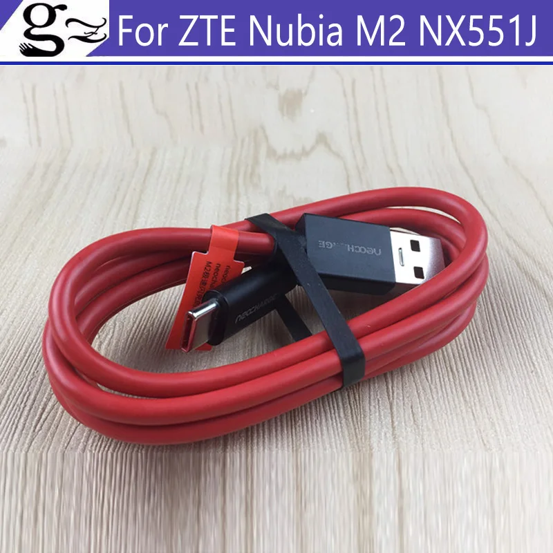 

2PCS Original For Nubia M2 USB QC4.0 Type-C 26W 5.2A Fast Charging Charger Cable USB-C Cabel for Nubia M2 M 2 NX551J USB Charger