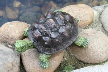 

Courtyard Garden Decoration Pool Rockery Fish Pond Landscape Crafts American Village Turtle Ornament