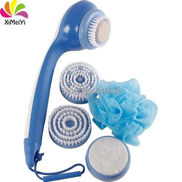 5 in 1 portable electric shower brushbrush polisherbrush 8brush cool