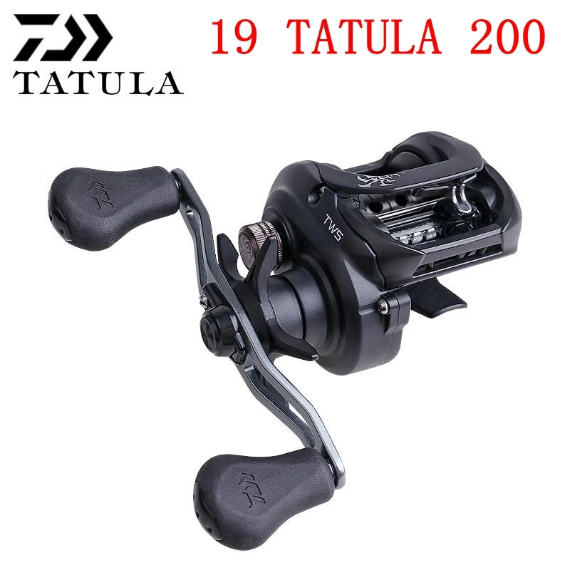 Новинка 2019 низкопрофильная Рыболовная катушка DAIWA TATULA 200H 200HL 200HS 200HSL для