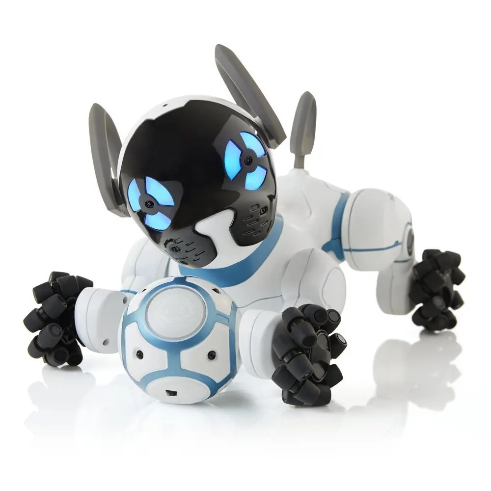 Игрушки нового поколения. Робот WOWWEE собачка. Робот WOWWEE 0805 собачка Chip. WOWWEE интерактивную игрушку робот собачку Chip. Робот щенок WOWWEE Chip.