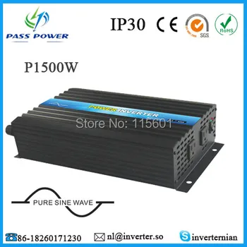 

CE,ROHS,GMC Approved, off grid pure sine wave dc to ac 1500w home inverter 24v to 120v