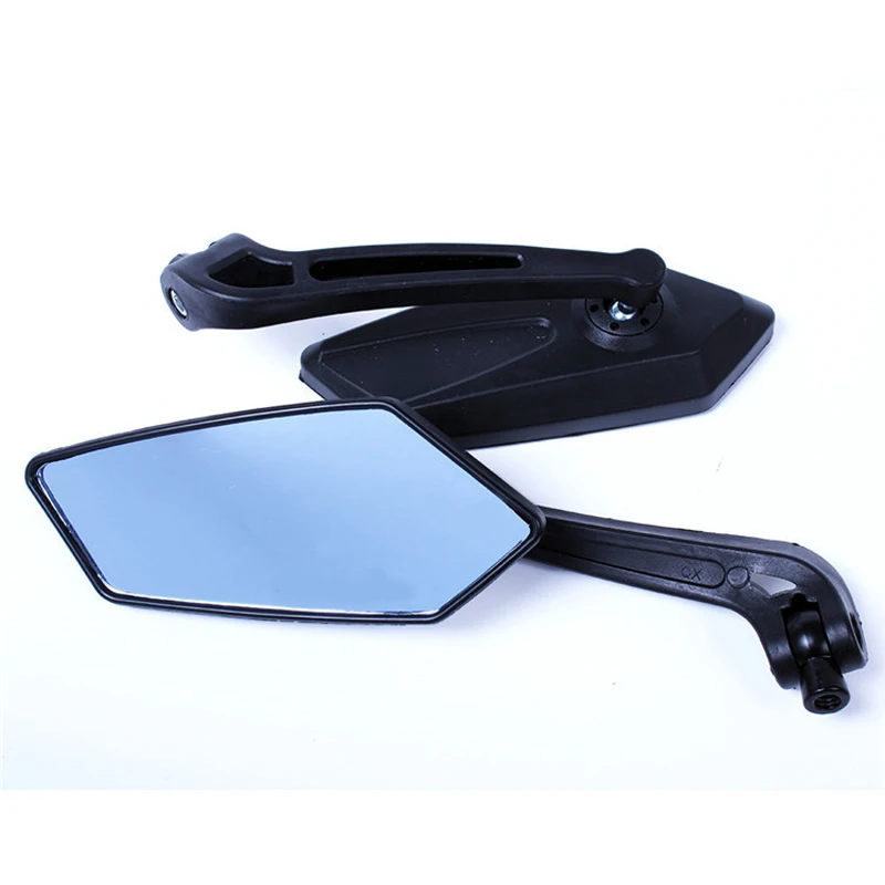

free shipping Motorcycle Black Rearview Mirror For Honda Hyosung KYMCO Victory Street Sport Bike Chopper Cruiser ...