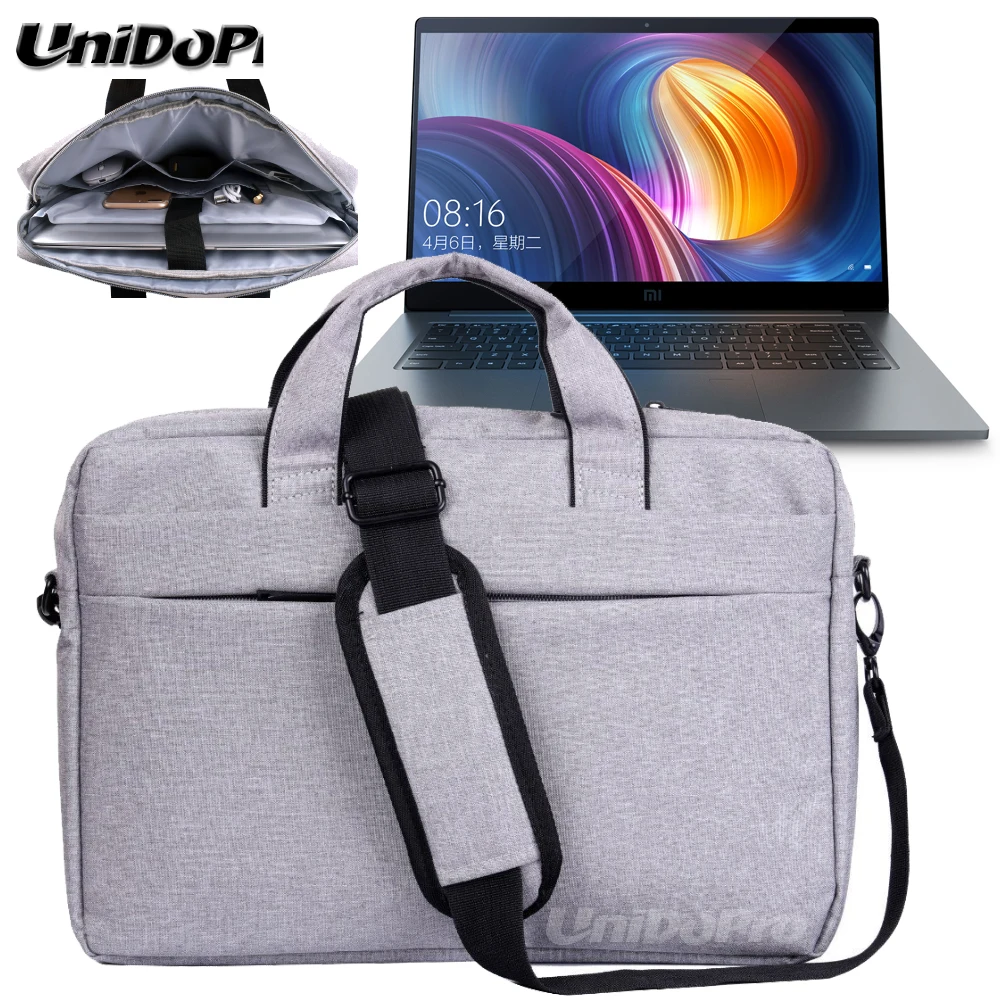 

UNIDOPRO Waterproof Messenger Shoulder Bag Case Briefcase for Xiaomi Mi Notebook Pro 15.6-inch Air Labtop Handbag Pouch Cover