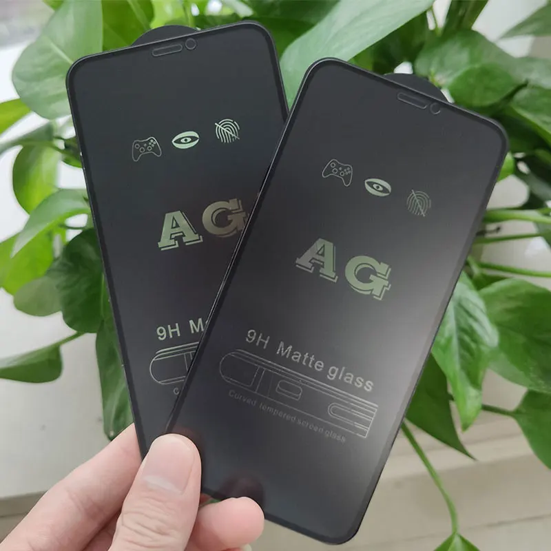 AG 2 шт. 9HD матовое стекло для Iphone 6 6s PLUS XS MAX травление абразивное антибликовое супер