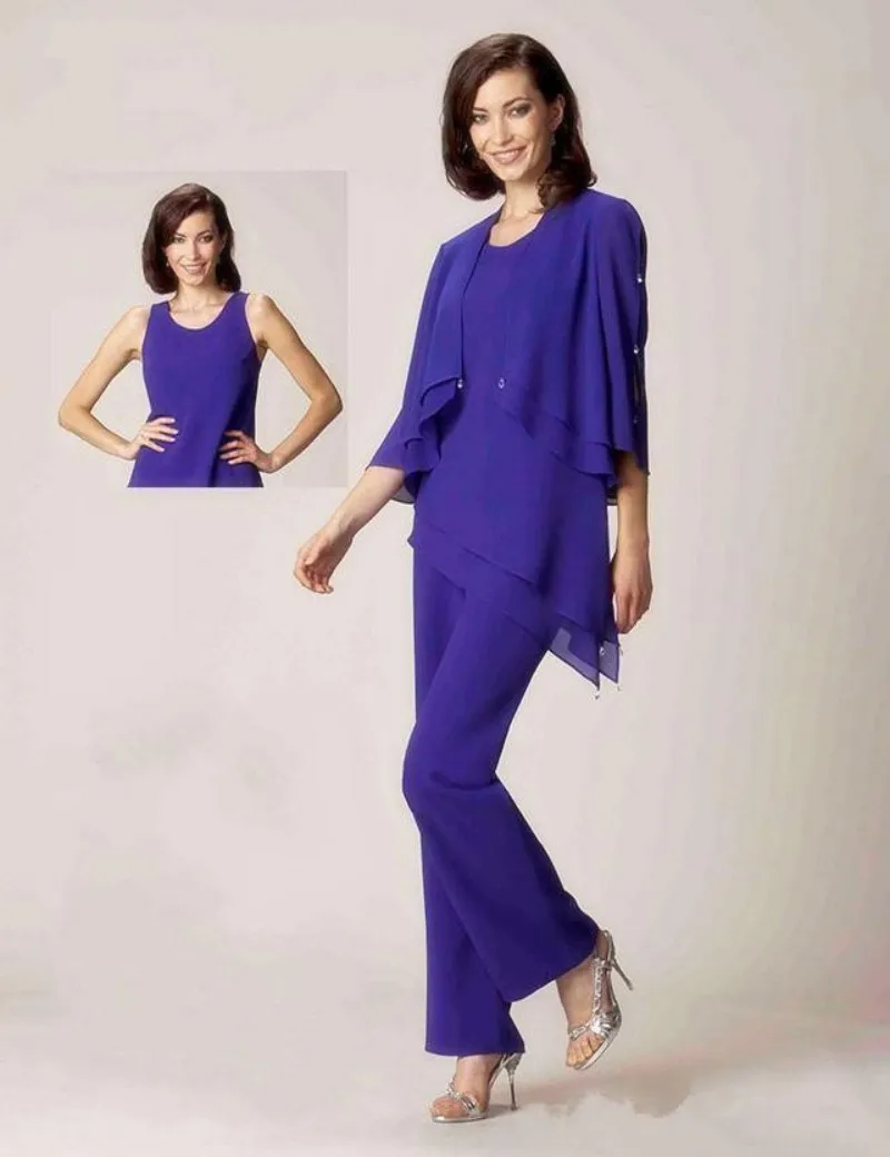 step mother of the bride pant suits