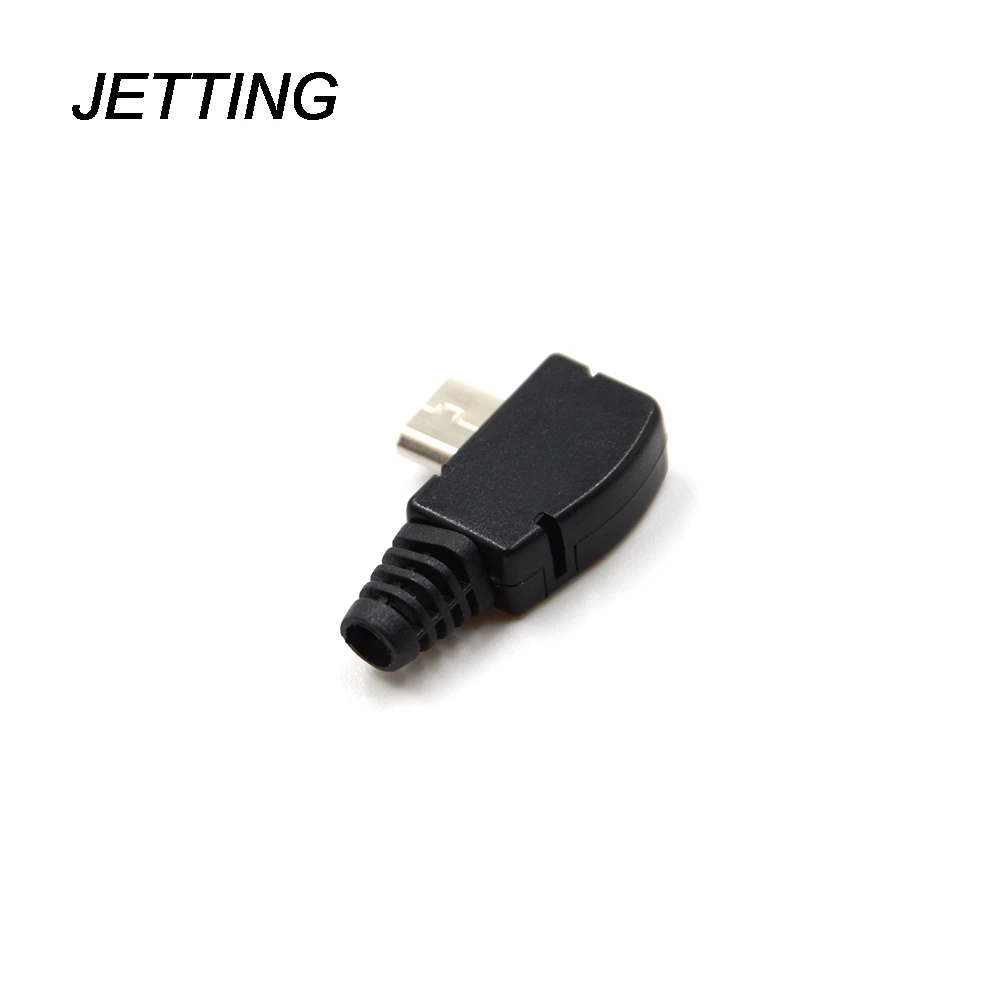 JETTING правый угол микро USB 5 P порт штекер разъем с пластиковой крышкой|connector male|connector