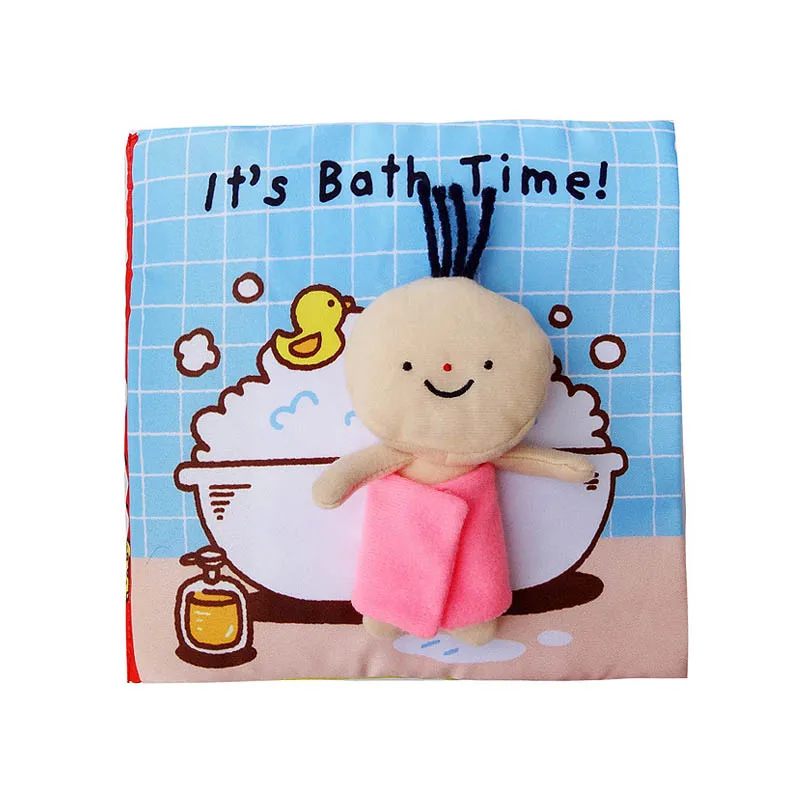 Newborn baby early education cloth book children enlightenment tearing bad toys potty bathing cloth book for 0-2 years old Newborn baby early education cloth book children enlightenment tearing bad toys potty bathing cloth book for 0-2 years old
