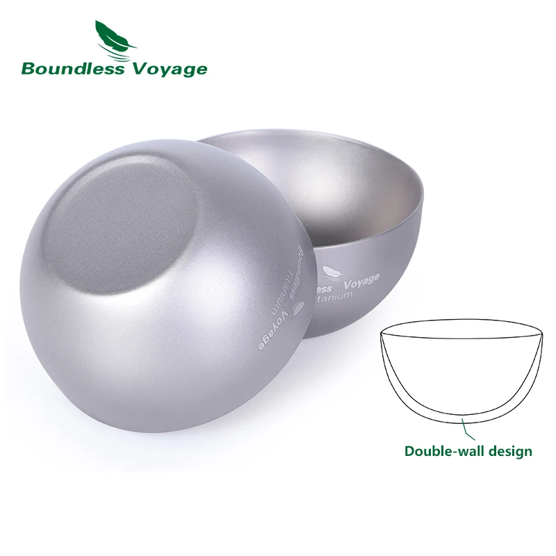 Taza de Sake de doble pared de titanio sin límites para viajes de Camping al aire libre, té, café, Alcohol, whisky, bebida
