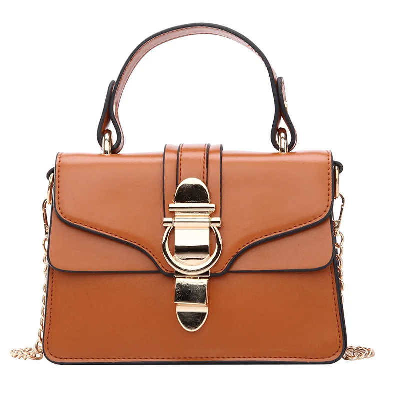 

Fashion Metal Lock Mini Small Square Pack Shoulder Bag Crossbody Package Clutch Women Designer Wallet Handbags Bolsos Mujer