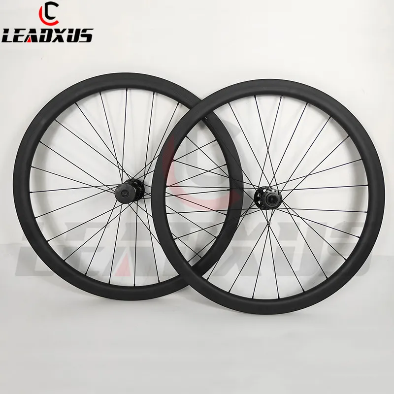 Best LEADXUS Full T700 Carbon Fiber 700C Disc Brake Carbon Wheels 38mm Depth Disk Brake Wheel D791 792 Hubs Basalt Brake Surface 0 Best LEADXUS Full T700 Carbon Fiber 700C Disc Brake Carbon Wheels 38mm Depth Disk Brake Wheel D791 792 Hubs Basalt Brake Surface 0