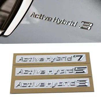 

1set For BMW Performance Active Hybrid 3 5 7 Trunk Bumper Number Letters Badge Emblem Tuning Sticker ActiveHybrid