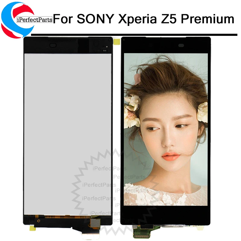 Для 5 &quotSONY Xperia Z5 Premium ЖК-дисплей сенсорный экран с рамкой дигитайзер в сборе для Sony