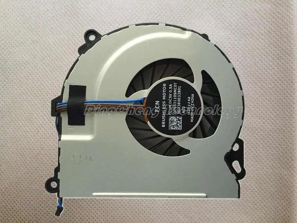 Original and New CPU Cooling fan FOR HP ENVY 15T ENVY 17 720235 001 720539 001 DFS531105MC0T