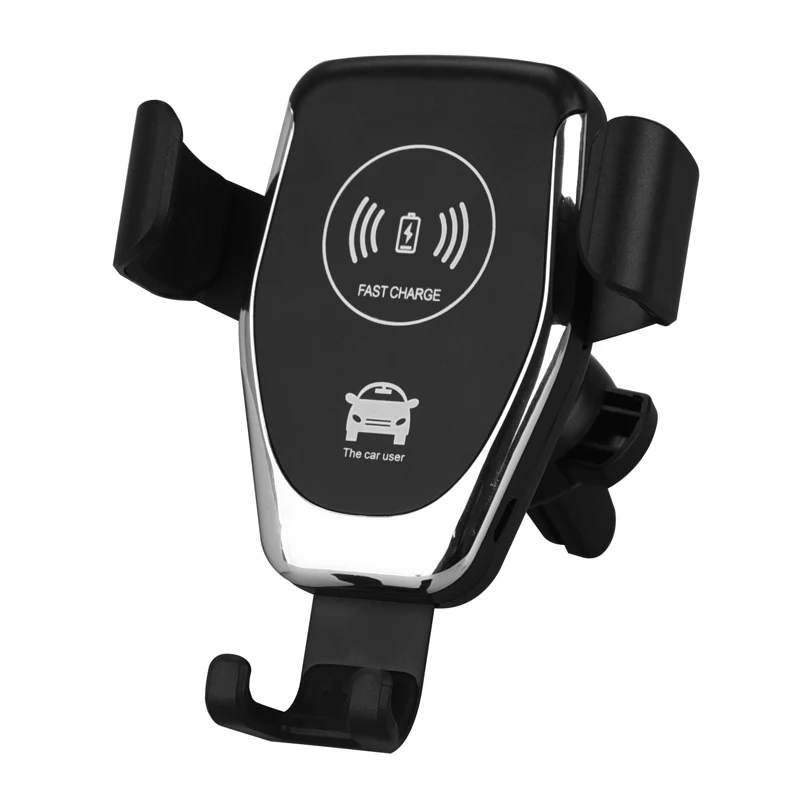 Qi Беспроводное Автомобильное зарядное устройство для samsung S9 plus S8 Note 8 быстрое автомобильное беспроводное зарядное устройство для iPhone XR 8 plus автомобильный держатель 10 Вт Зарядное устройство