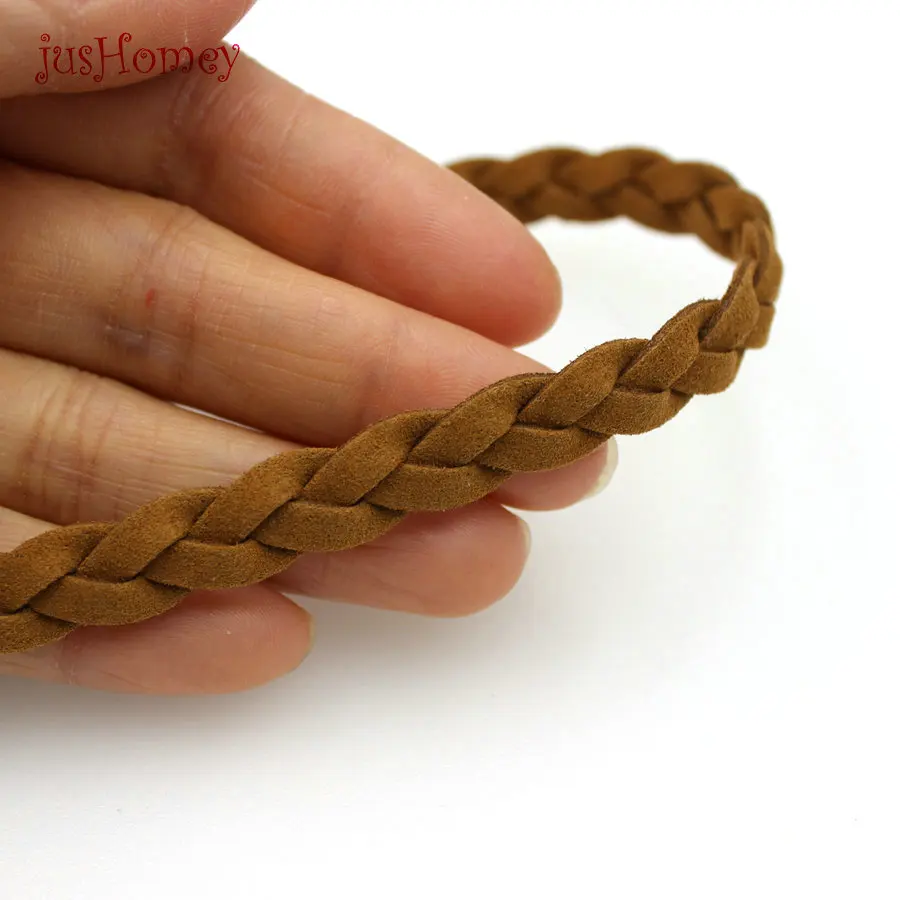 Strand Braid Diy Braided Suede Bracelet Easy Cord Bracelet Cheap