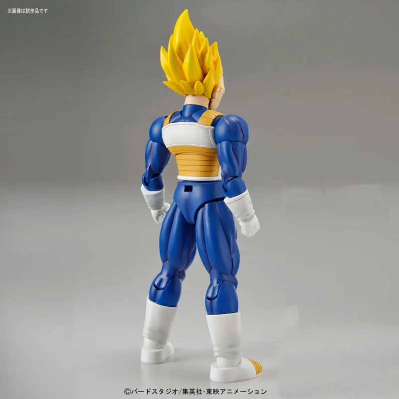 "Dragon Ball Z" Оригинальные BANDAI рисунок талии Стандартный сборки фигурку-super Saiyan vegeta Пластик модель