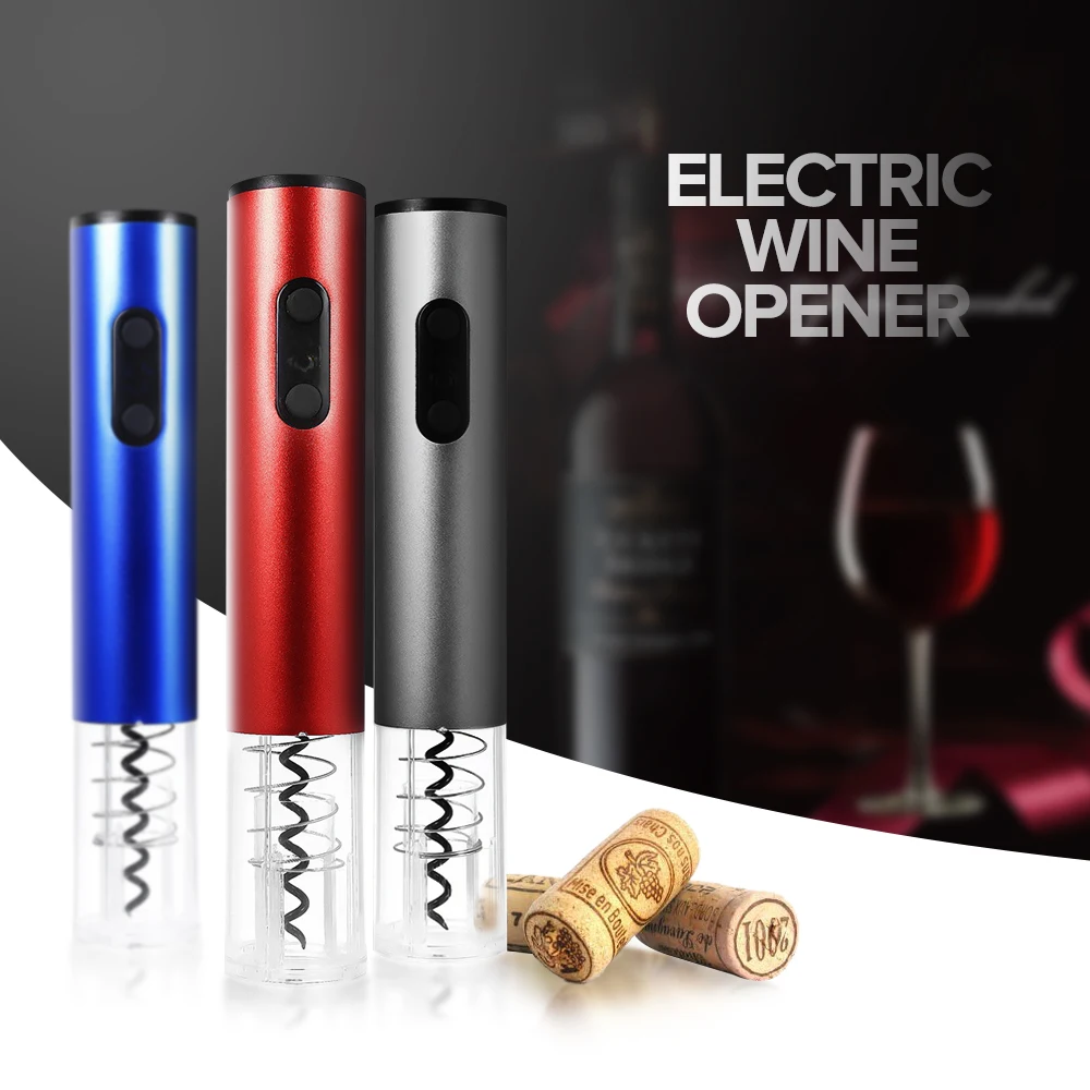 Купить товар Original Automatic Wine Bottle Opener Kit Automatic Corkscrew Electric Wine Opener Cordless With Foil Cutter And Vacuum Stopper в категории Открывалки на AliExpress Original Automatic Wine Bottle Opener Kit Automatic Corkscrew Electric Wine Opener Cordless With Foil Cutter And Vacuum Stopper
Наслаждайся Бесплатная доставка по всему миру Предложение ограничено по времени Удобный возврат