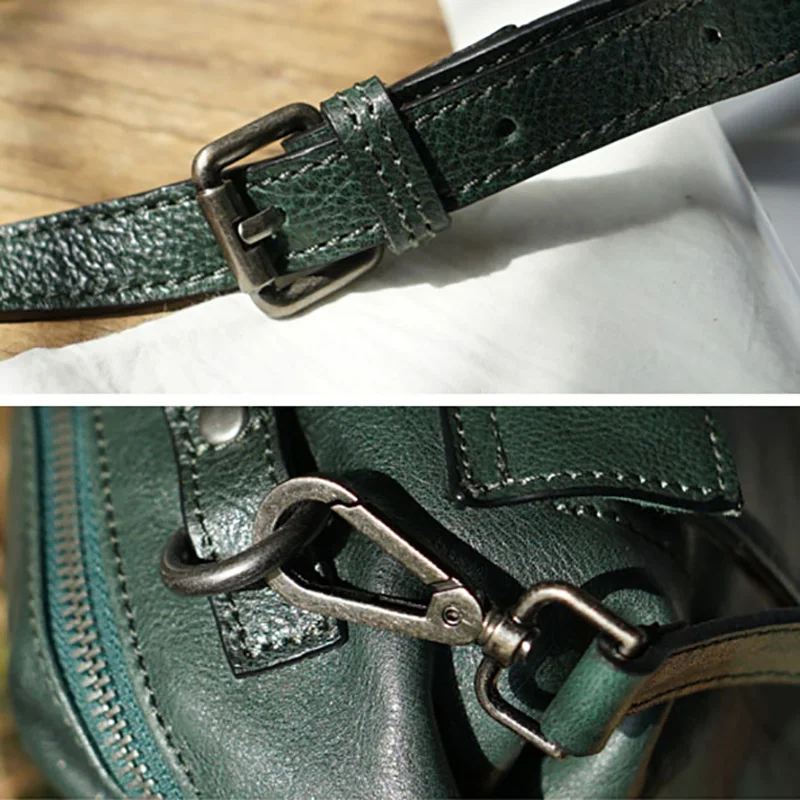 AETOO Leather fashion art retro crossbody bag, lady shoulder handbag, handmade cowhide dumpling bag