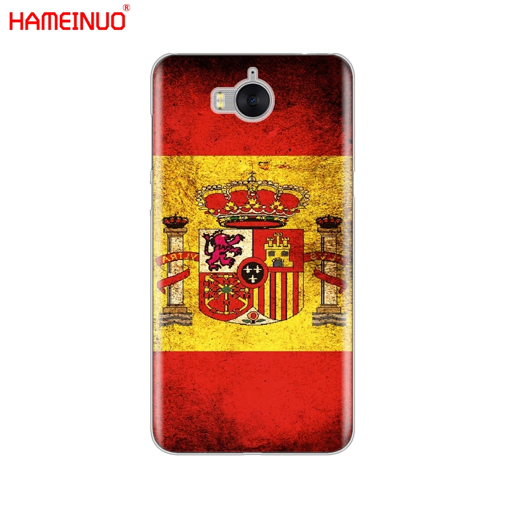 HAMEINUO Испания Марокко Хорватия яркий флаг чехол для сотового телефона huawei honor 3C 4X 4C