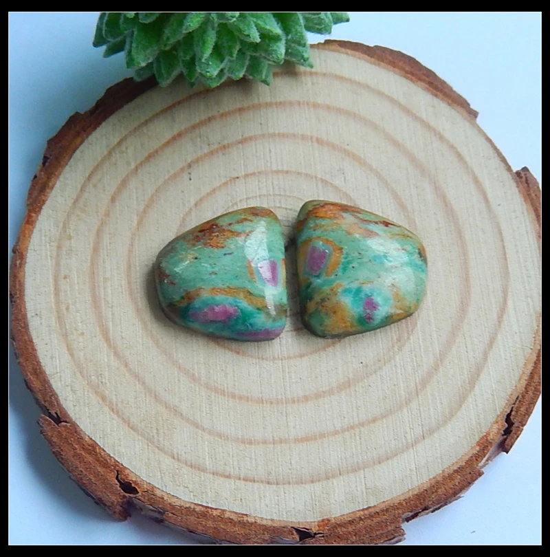 

Wholesale sales hot sale 2018 natural material handmade gemstone ring Cabochons women jewelry accessories