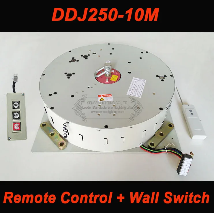 

250KG 10M Wire Control+Remote Control Chandelier Hoist Lighting Lifter Chandelier lifter Chandelier Winch 110V,120V,220V-240V