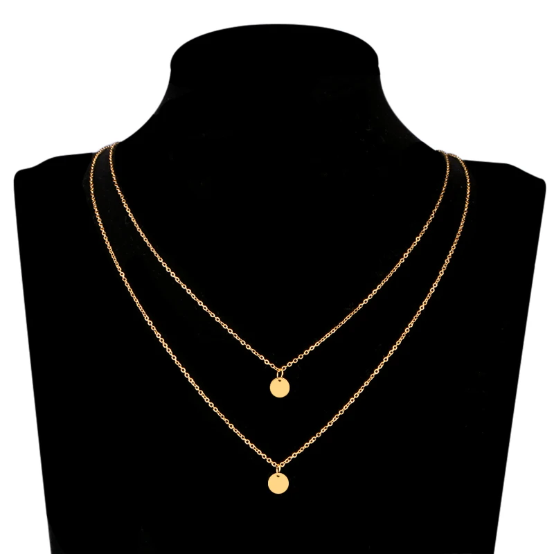 Wholesale Fashion Stainless Steel Jewelry Pendant LOVE Letters Gold Plated Long Chain Necklace For Women Wedding Gift (2)