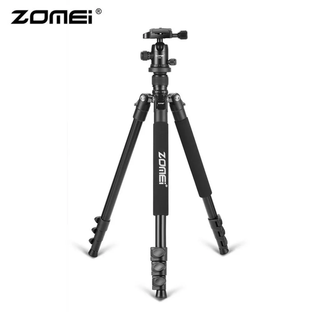 

Zomei Q555 Professional Aluminum Camera Tripod Stand For DSLR Carmera With Ball Head Quick-Release Plate & Carrying Case