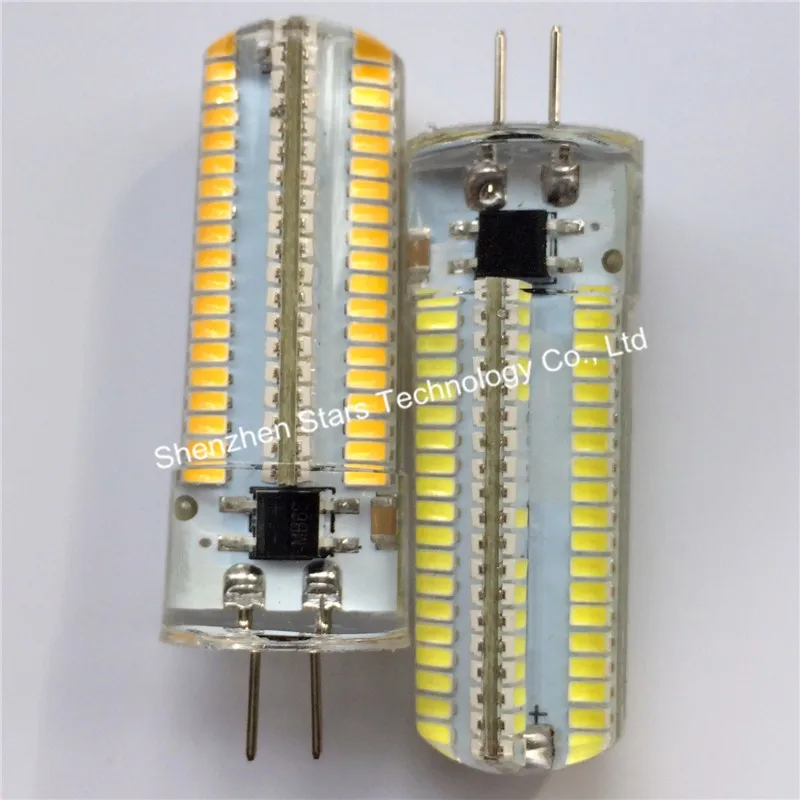 G4 G8 G9 E11 E12 SMD3014 152led 12 Вт AC110V AC220V светодиодные лампочки хрустальные люстры матовый кукурузной формы огни 10 шт./лот