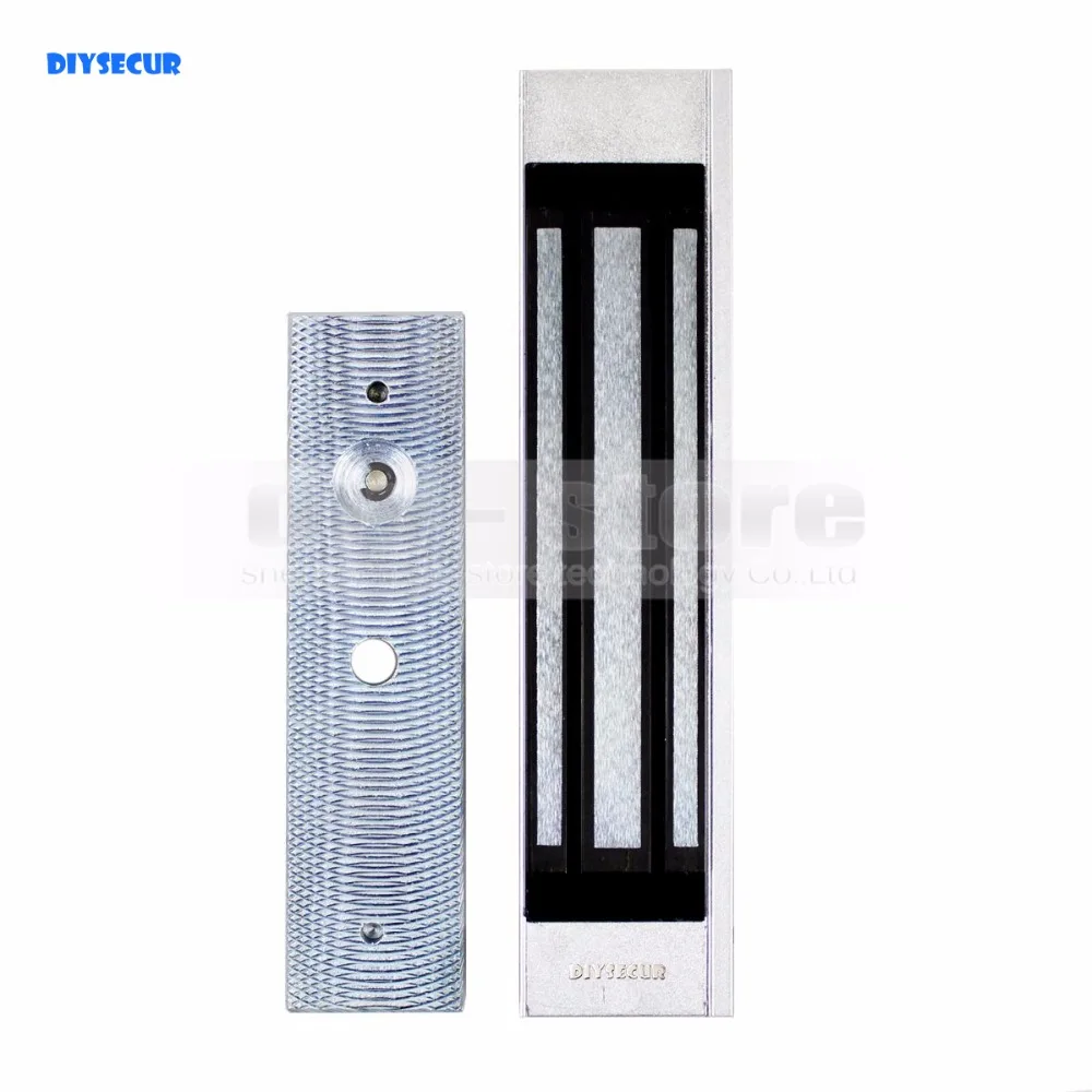 

DIYSECUR Electric Magnetic Lock 180KG 350lb Holding Force For Iron \ Glass \ Wooden Door Access Control System Use