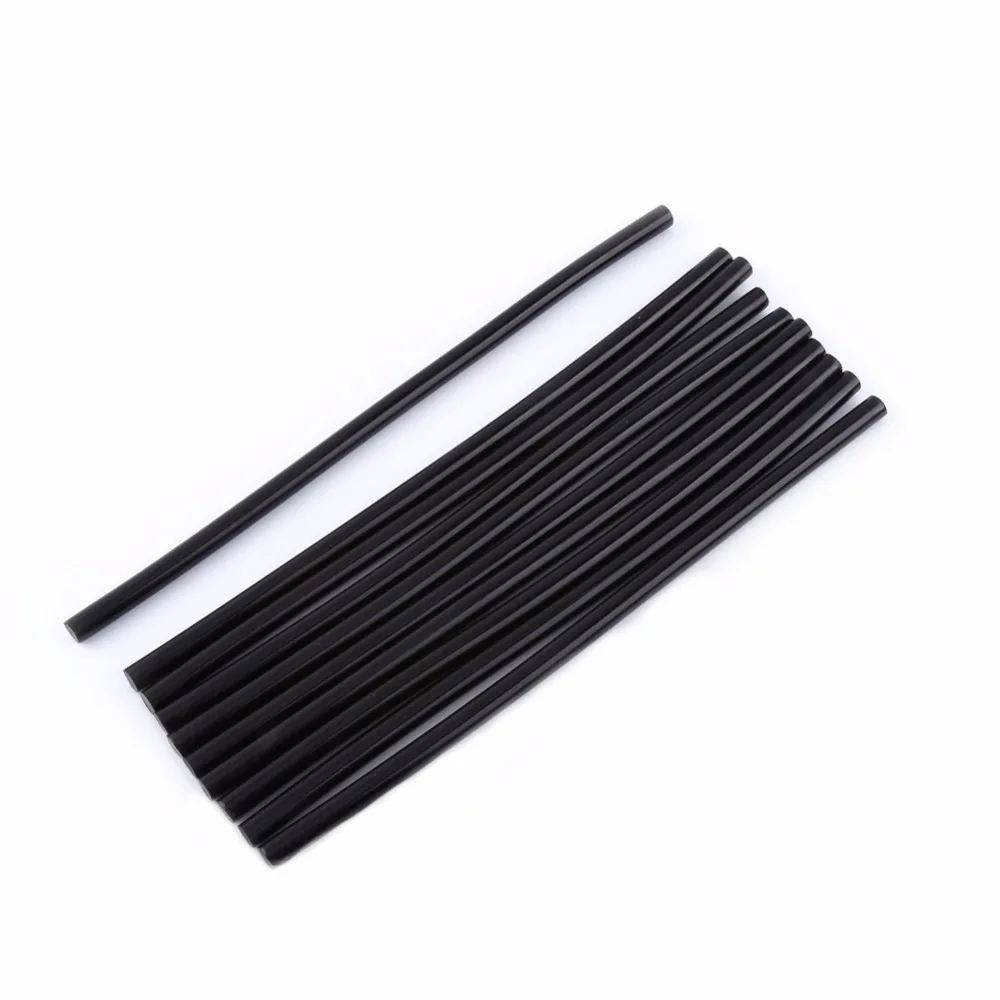 10Pcs Black 7mm*100mm EVA Hot Melt Glue Sticks For Craft Repair Tool Adhesive
