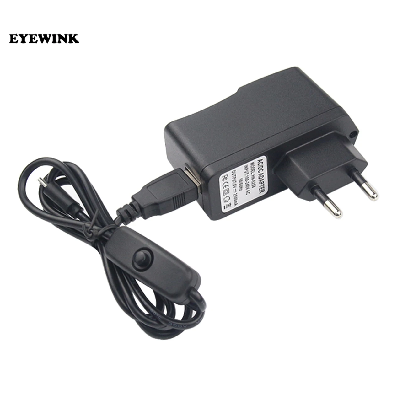 

5V2.5A CHARGER + switching power supply cable set For raspberry 3 generation power supply 2.5A stable voltage
