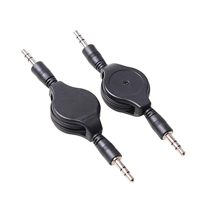 

3.5mm Retractable Stereo Audio Male to Male Data Cable New GY88