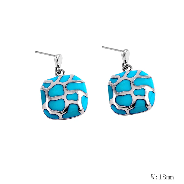 

CR-82 Statement Earrings 2018 Fashion Metal Earrings For Women Gold And Silver Jewelry Simple Vintage Drop Dangle Earrings
