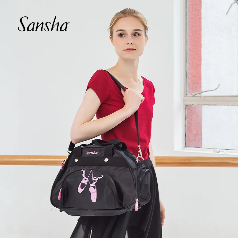 Санша 2017 новые высококачественные сумка для балета с погонами спортивная сумка KBAG31