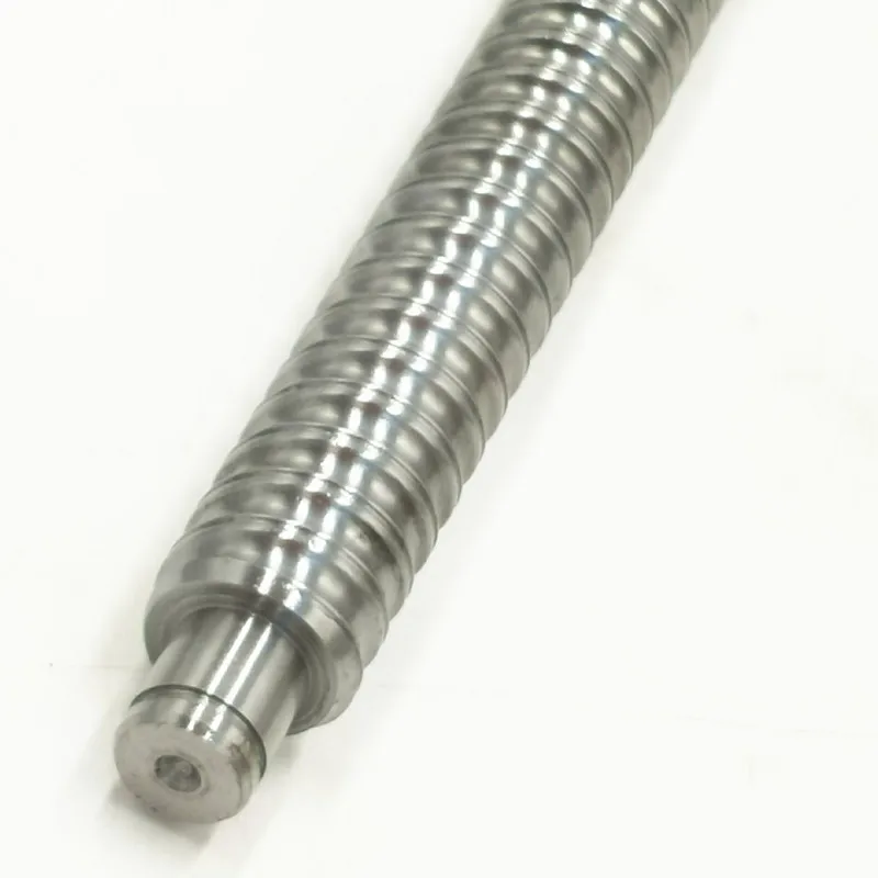 DFU2505 шарикового винта любой длины L200/300/400/500/600/700/800/900mm-Ballscrews конечную обработку для BKBF20+ Двойная гайка 1 комплект фрезерный станок с ЧПУ