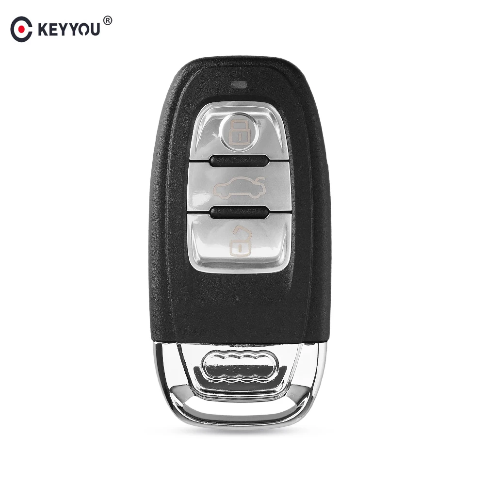 Чехол KEYYOU для Audi A4l A3 A4 A5 A6 A8 Quattro Q5 Q7 с дистанционным управлением чехол ключей Fob