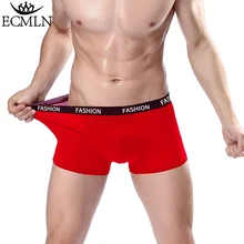 Sexy Men Boxer Soft Breathable Underwear Male Comfortable Solid Panties Underpants Cueca Boxershorts Homme For Men
