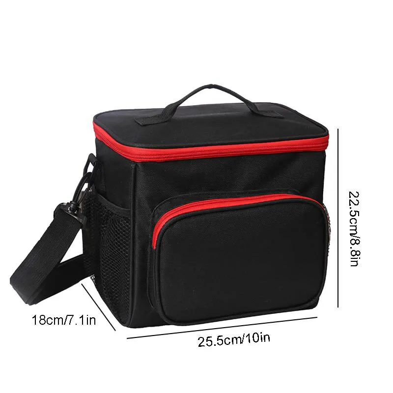 Portable Picnic Cool Bag Refrigerated Insulated Bag Lunch for Camping Shopping Gym Travel Student Lunch Box Women and Men
