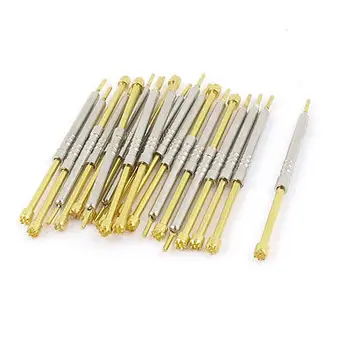 

20 Pcs PH-3H 2mm 9-Point Plum Tip Spring PCB ICT Testing Contact Probes Pin