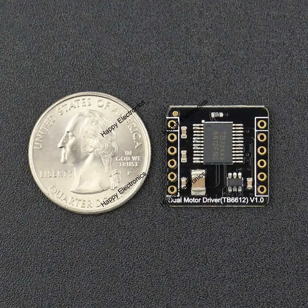 ο DFRobot ũ   2x1.2A DC  ̹, TB6612FNG Ĩ 2   4  L298N   XH2.54 