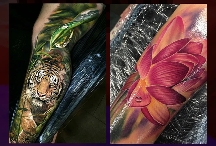Da Tinta Para O Corpo de Beleza
