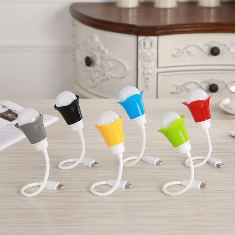 

Colorful PVC 5V 5W USB Bulb Light portable Lamp LED for hiking camping Tent travel Work With Power Bank Notebook